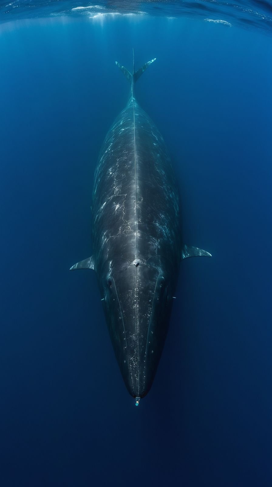 Sperm Whale Deep Trench Scene