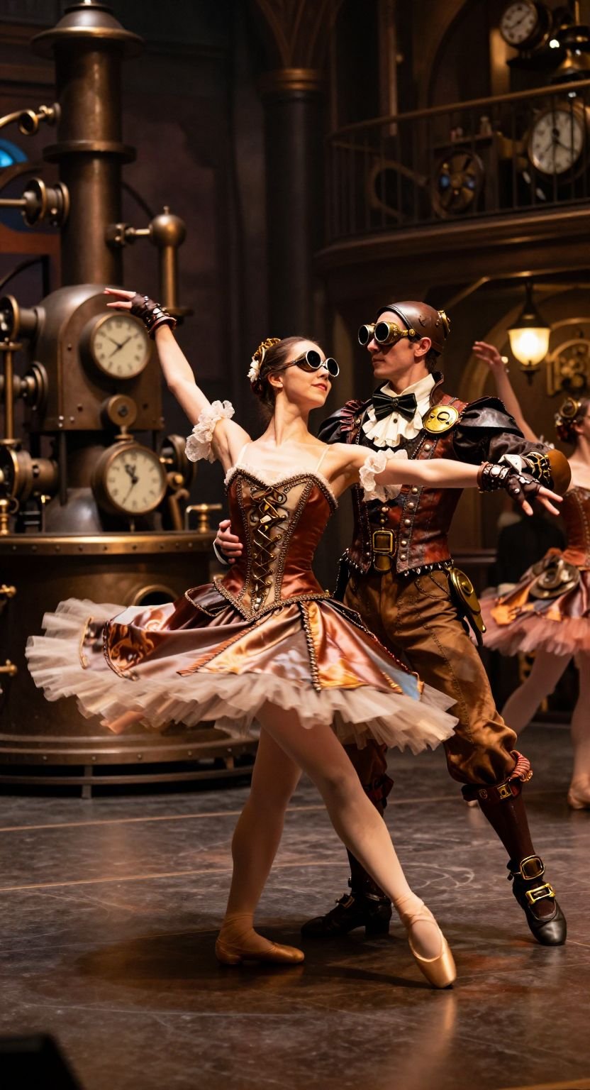 Steampunk Ballet Dancer