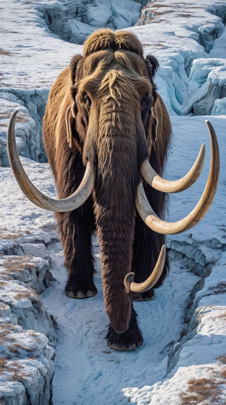 Woolly Mammoth Permafrost Tundra