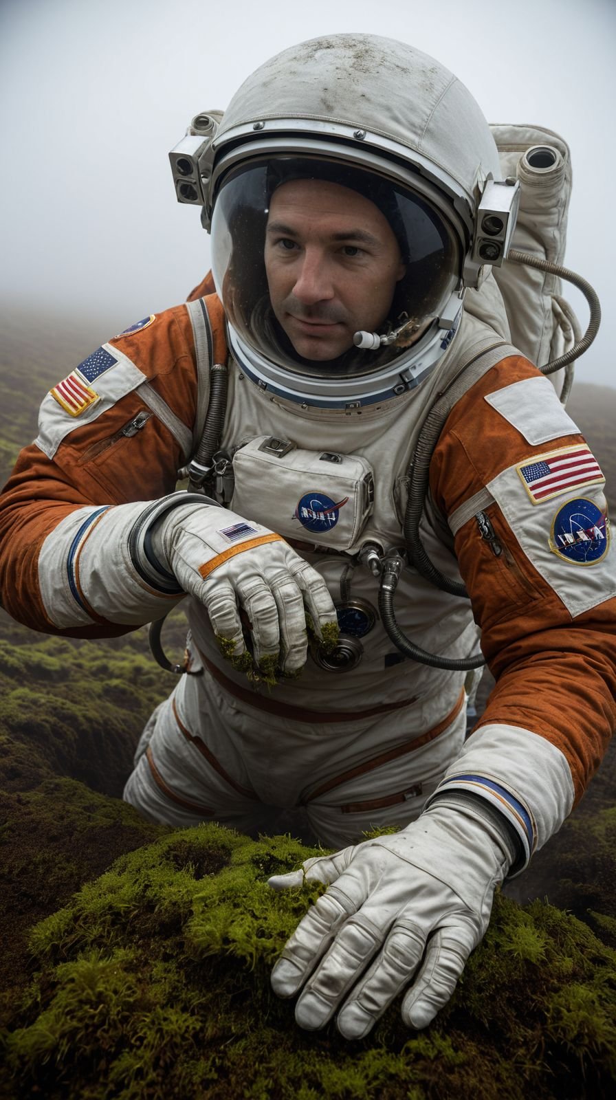 Gripping Moss in Space