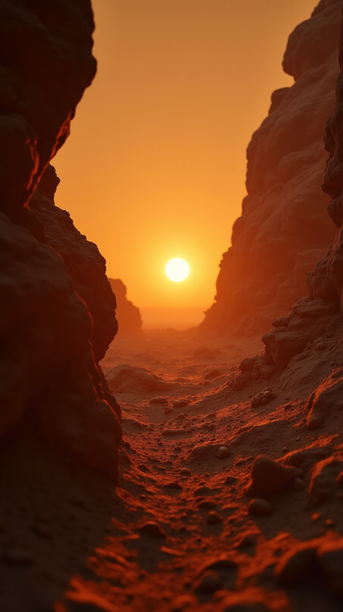 Warm Amber Glow