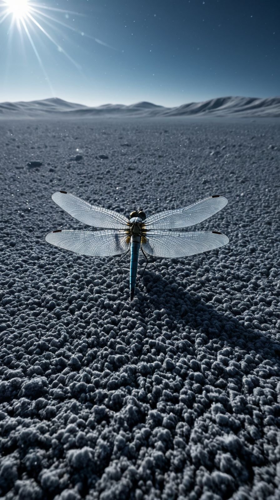 Dragonfly In Deep Freeze