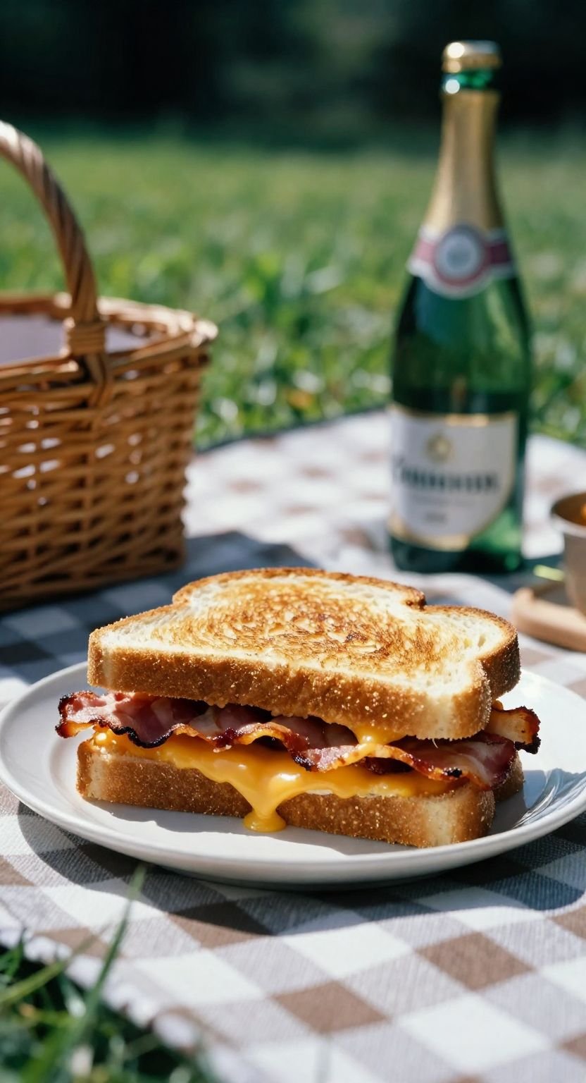 The Sourdough Grilled Cheese Sandwich At The Picnic.