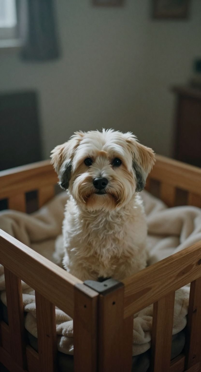 Havanese Dog Indoor Scene