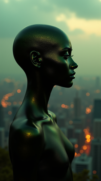 Mystic Metropolis at Dusk
