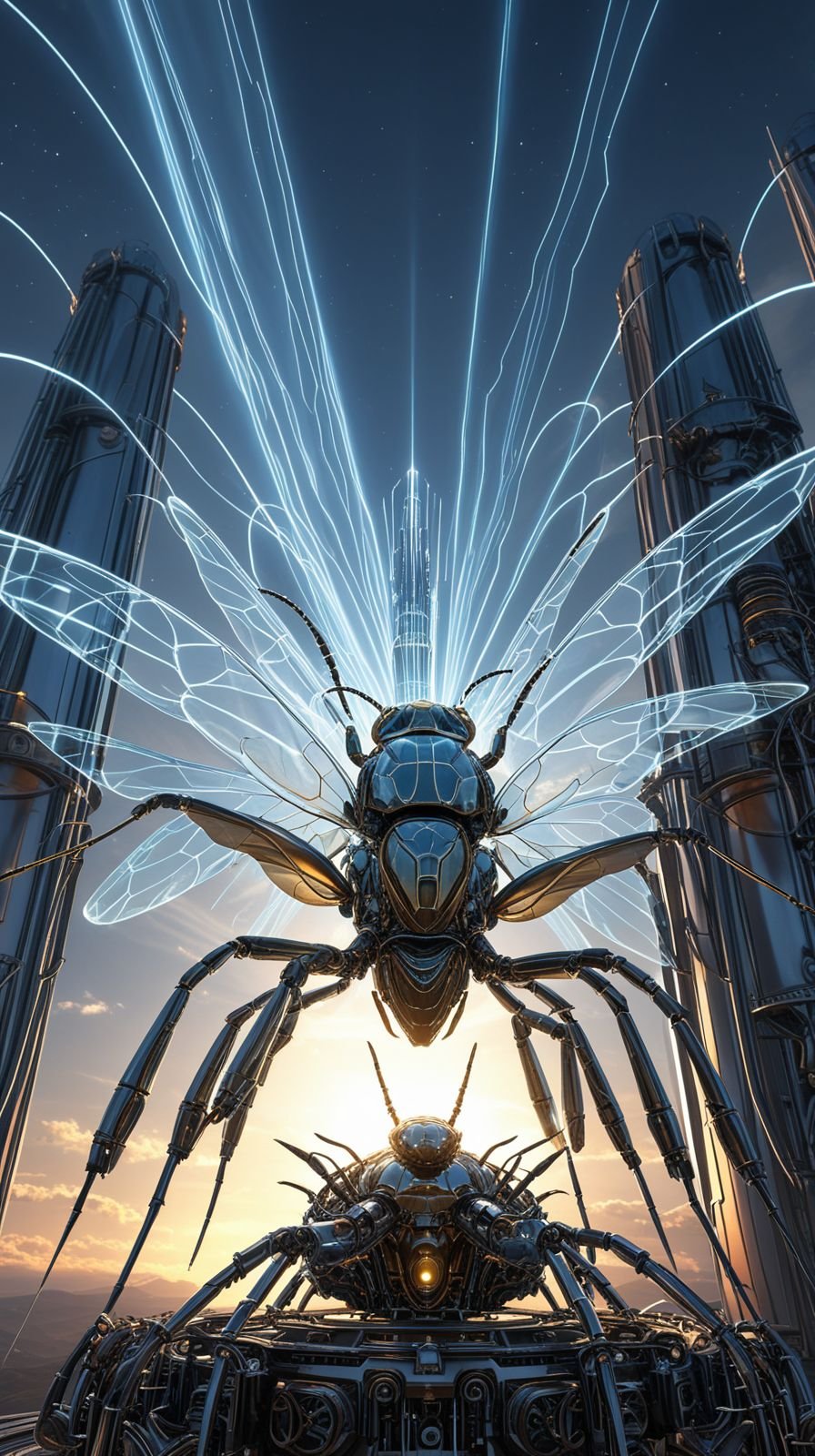 Mechanical Marvels and Cosmic Light