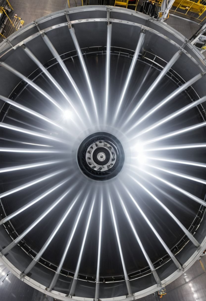 The Industrial Plant Rotating Blade Assembly Exploration