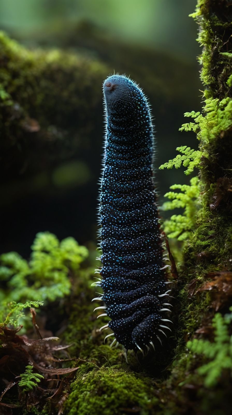 Velvet Worm Damp Moss Environment
