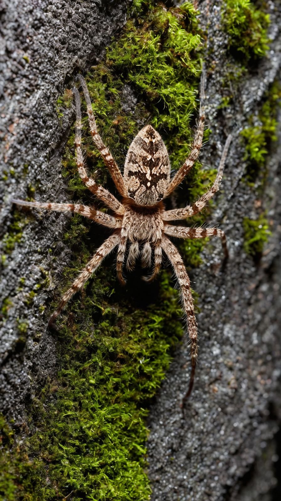 Huntsman Spider Cave Environment