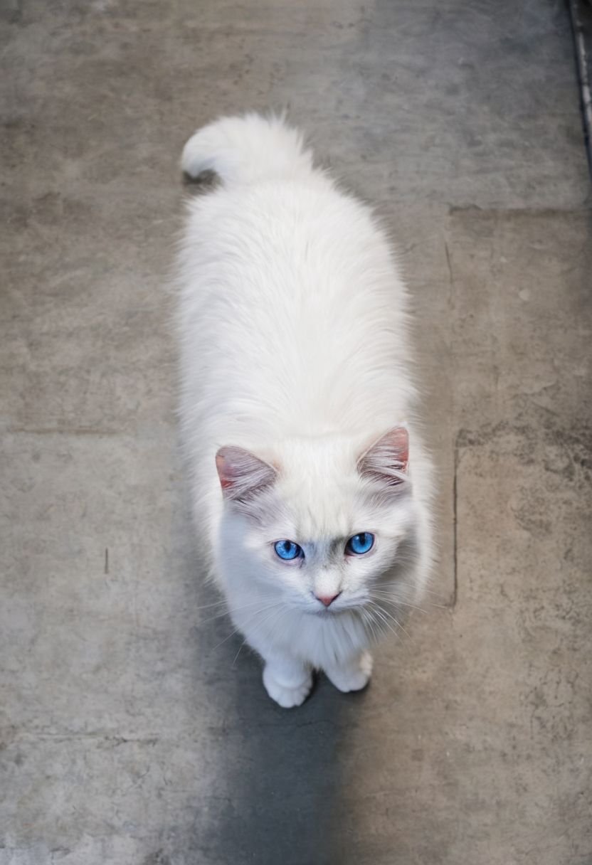 The Himalayan Cat In The Industrial Loft