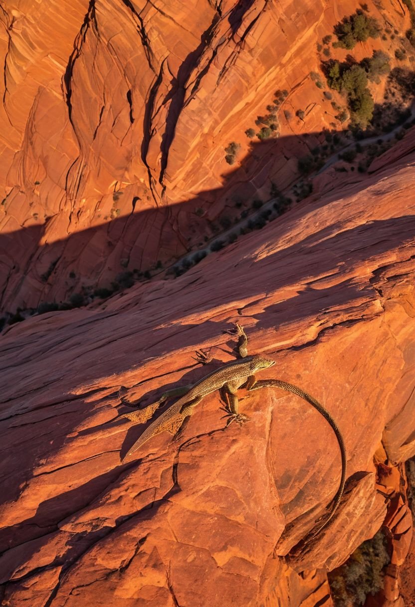 The Wyvern Exploration In Crimson Sandstone Cliffs