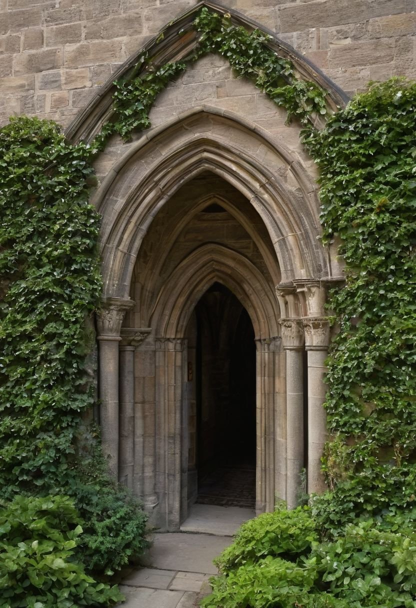 The Gothic Cathedral Architecture In Stone Vaulted Expanse