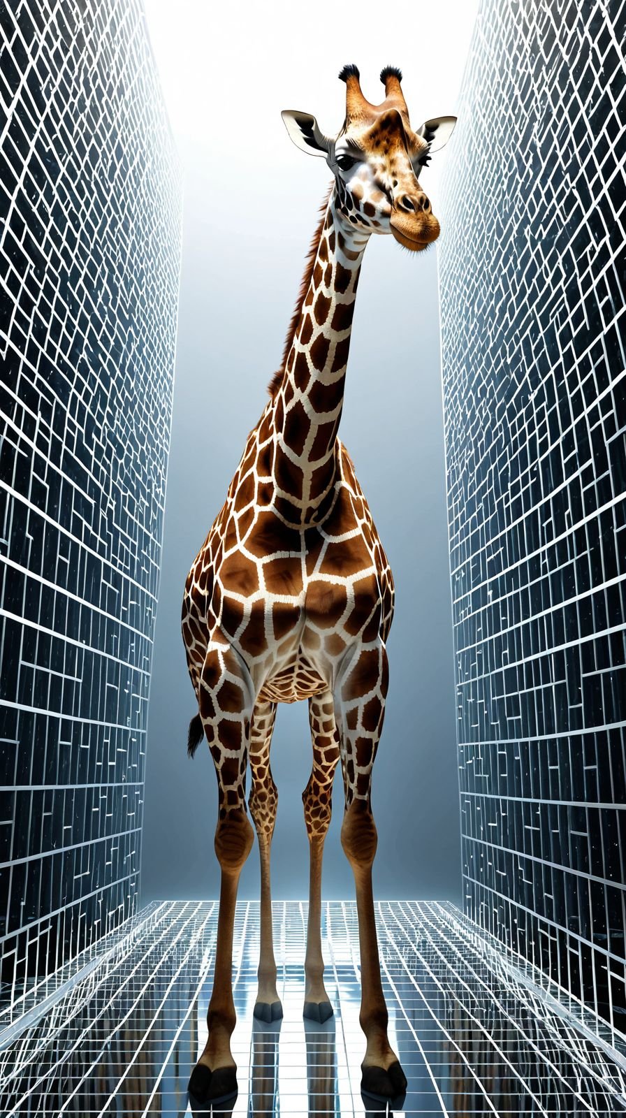 Giraffe's Giant Digital Lattice